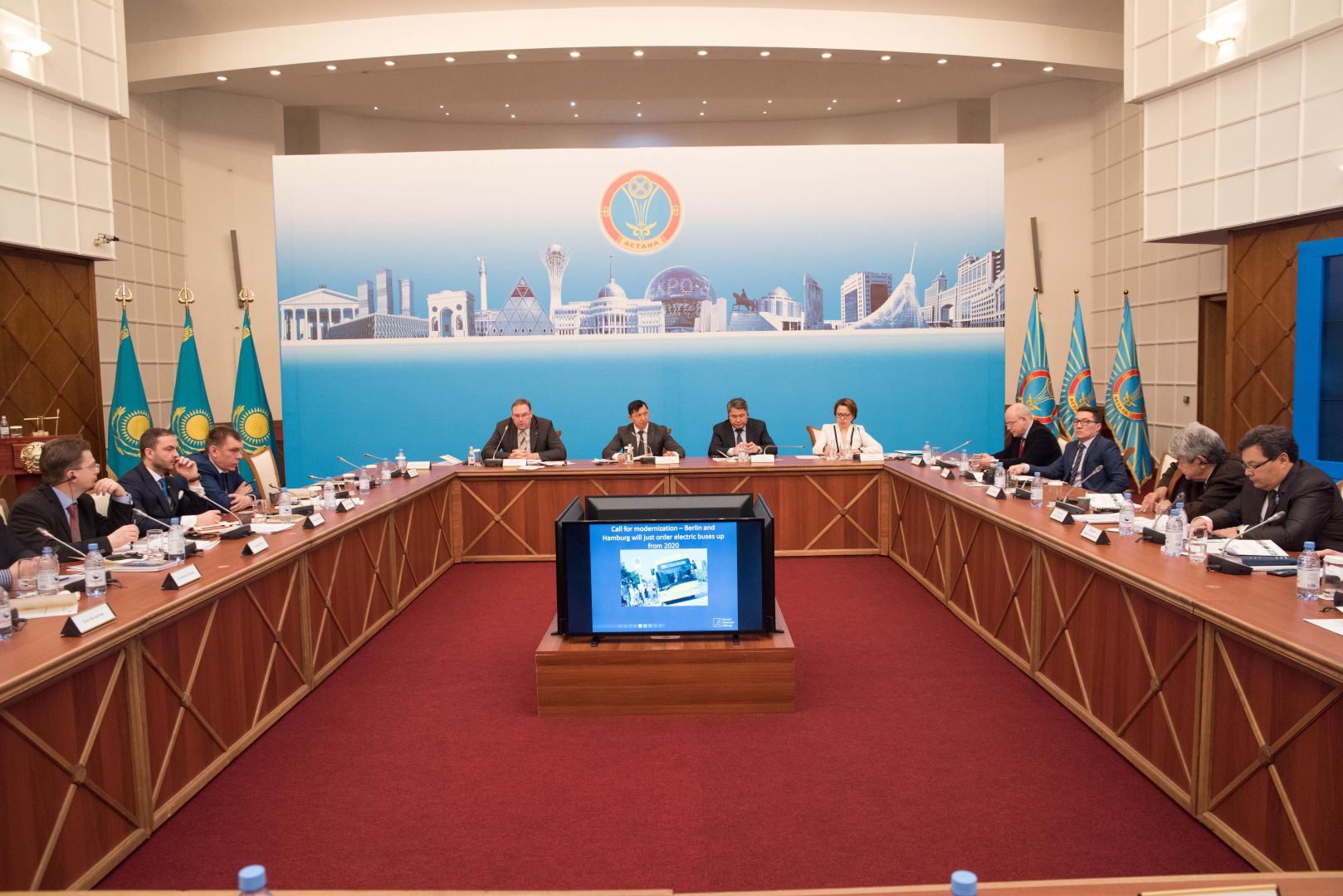 Read more about the article Round Table on Low Carbon Development Strategy of Astana city – 12.01.2018